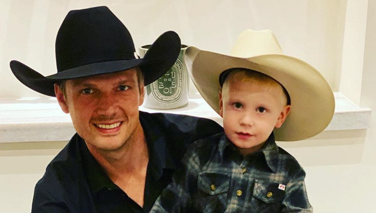 Nick Carter y su hijo mayor/Foto: Instagram