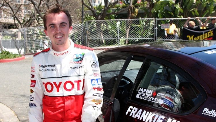 Frankie Muniz como piloto de competición