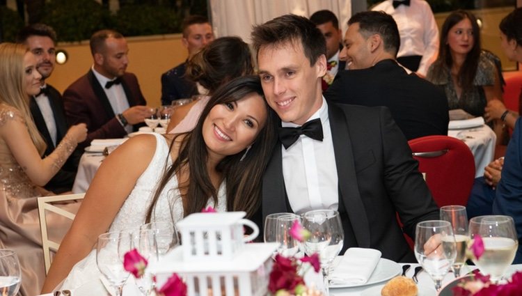 Louis Ducruet y Marie Chevallier en su boda