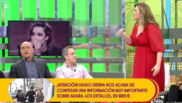 Kiko Matamoros y Carlota Corredera en el plató de 'Sálvame' | Foto: Telecinco.es