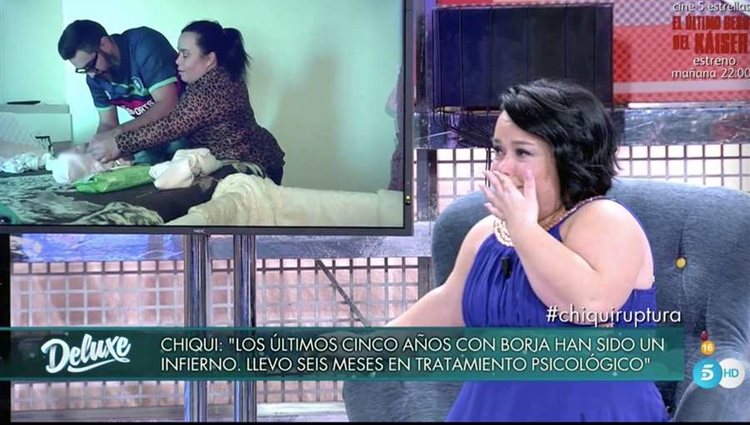 Chiqui hablando en 'Sábado Deluxe'|Foto: telecinco.es