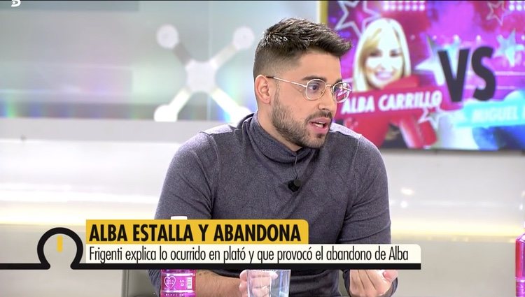 Miguel Frigenti en el programa 'Ya es mediodía'/ Foto: Telecinco.es