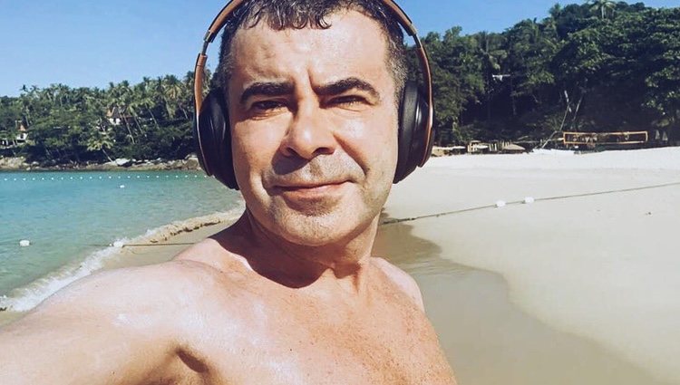 Jorge Javier Vázquez durante sus vacaciones en Tailandia