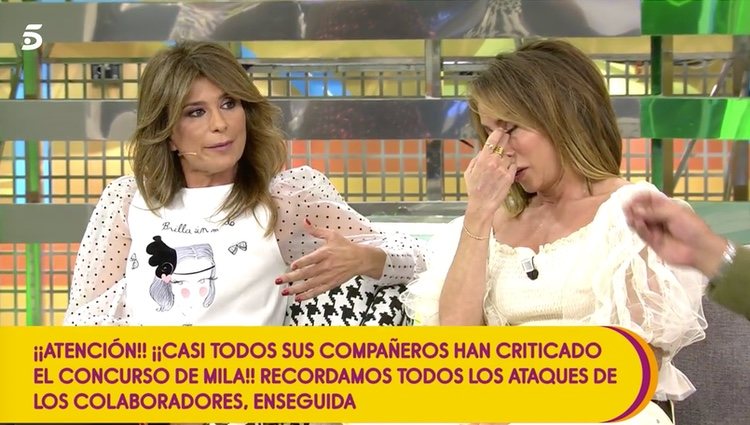 Gema López y María Patiño en 'Sálvame'/ Foto: telecinco.es