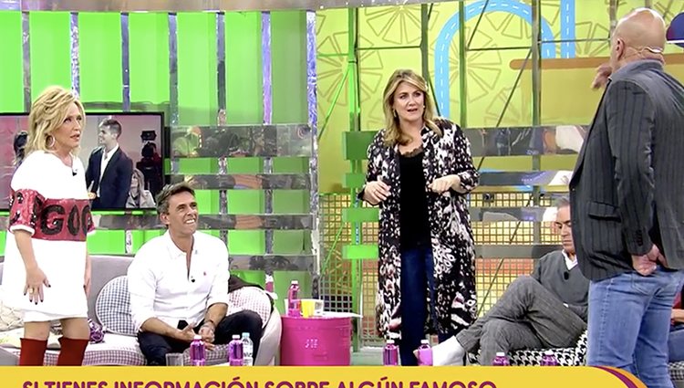 Lydia Lozano y Kiko Matamoros en 'Sálvame'| Foto: Telecinco.es