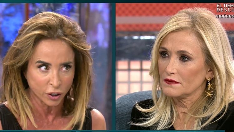 María Patiño pregunta a Cristina Cifuentes en 'Sábado Deluxe'