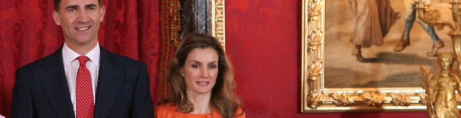 El Príncipe Felipe y Doña Letizia, anfitriones de la Gobernadora de Australia en el Palacio Real