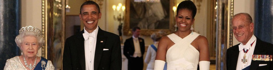 Barack y Michelle Obama, agasajados por Isabel II y los Duques de Cambridge en Londres