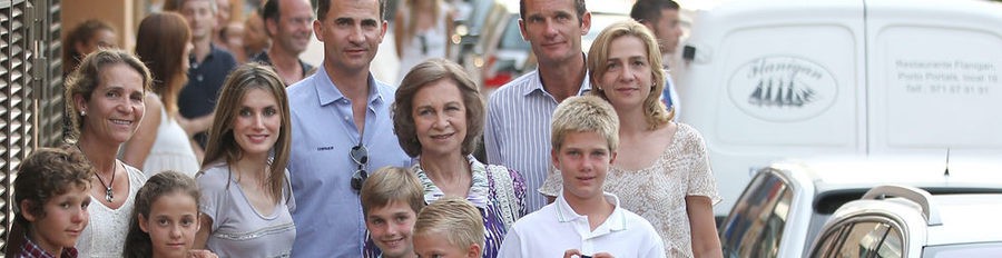 La Familia Real feliz y unida en la recta final de sus vacaciones en Mallorca