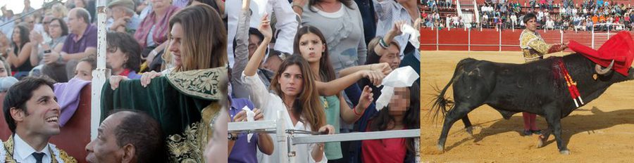 Lourdes Montes y Cayetana Rivera, el mejor apoyo de Fran Rivera en una tarde de toros