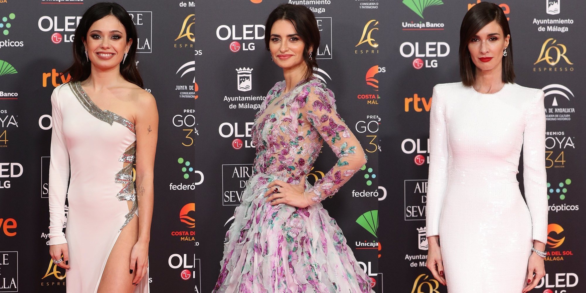 Así ha sido la alfombra roja de los Premios Goya 2020: todo al blanco y derrochando elegancia