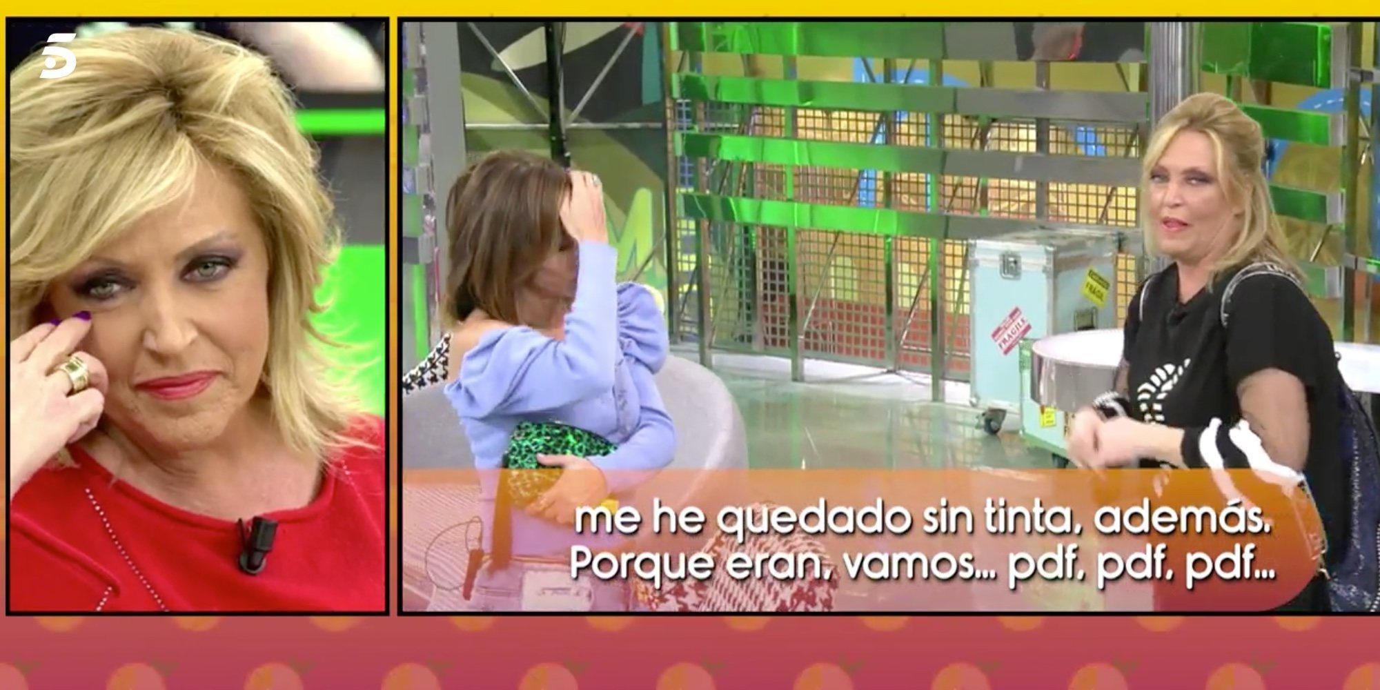 La reveladora conversación entre Lydia Lozano y María Patiño sobre la información de Rocío Flores