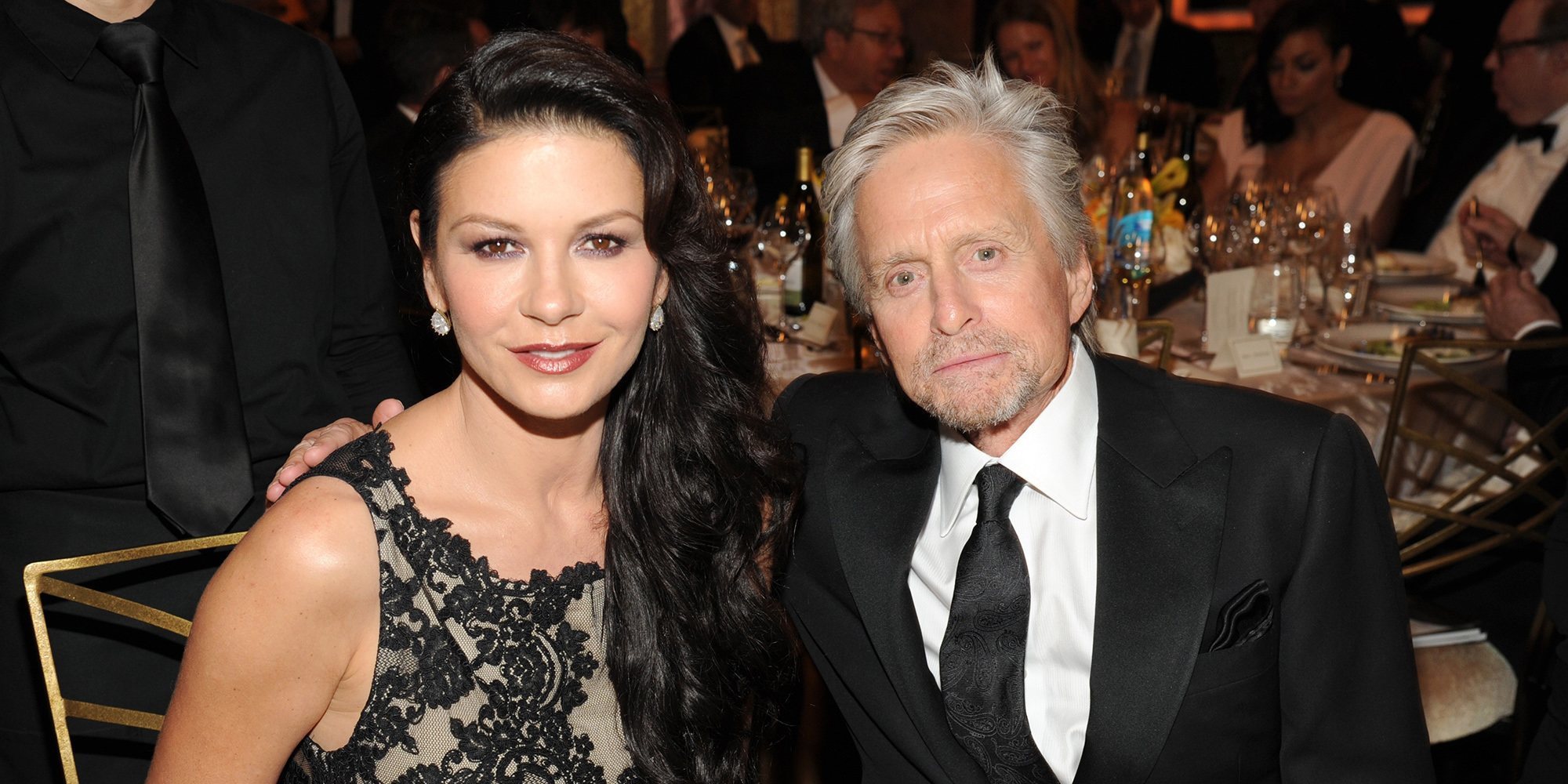 Michael Douglas y Catherine Zeta-Jones acuden al funeral de Kirk Douglas en Los Ángeles