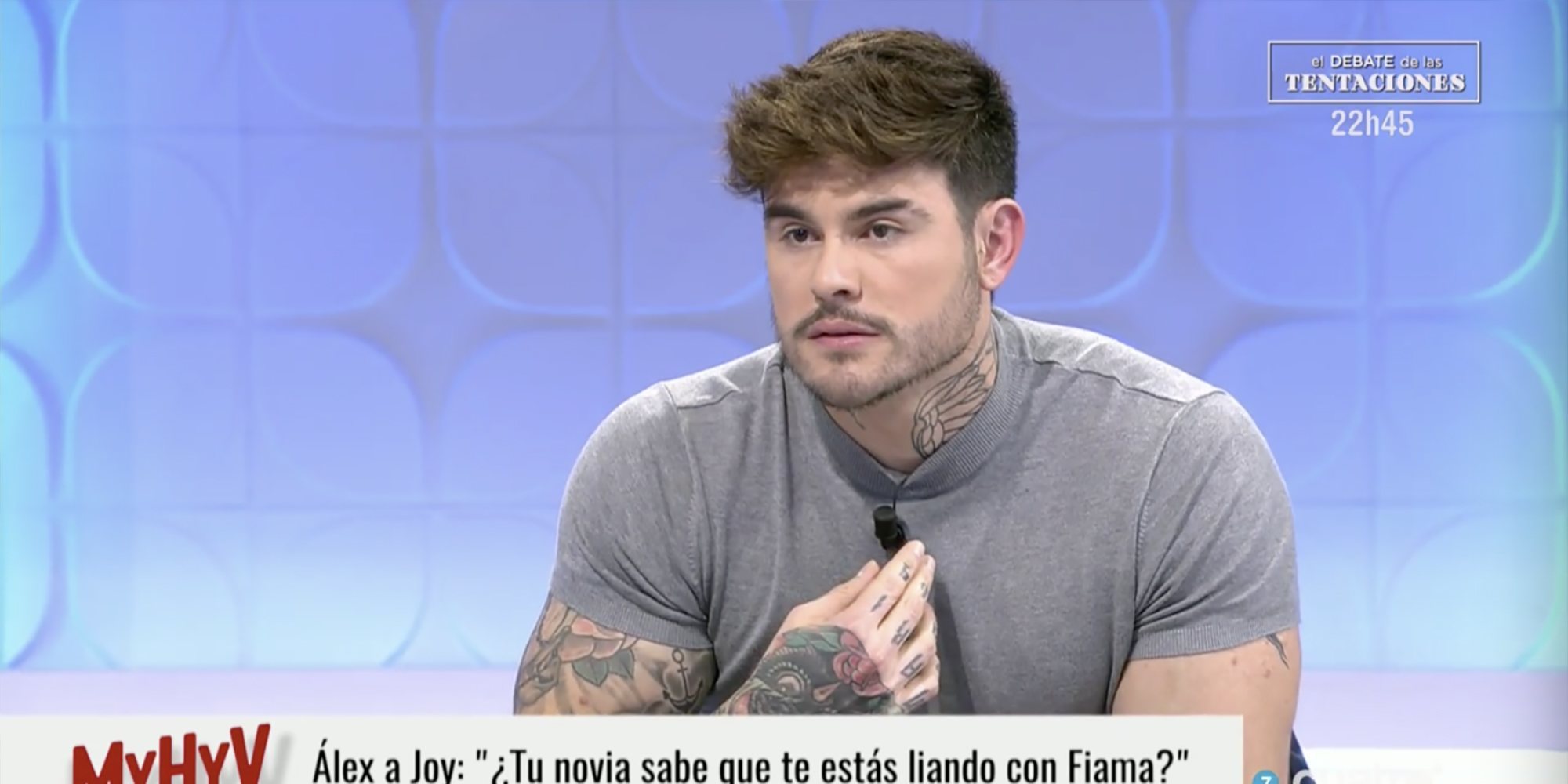 Alex Bueno destapa en 'MyHyV' que Joy tenía novia estando en 'La isla de las tentaciones'