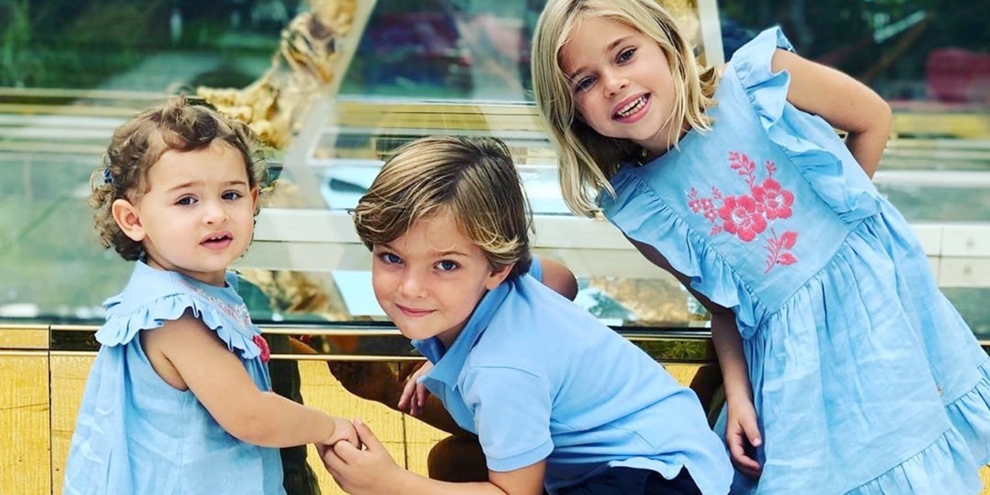 Magdalena de Suecia muestra una foto de su hija Adrienne de Suecia en la que se ve su parecido con Chris O'Neill