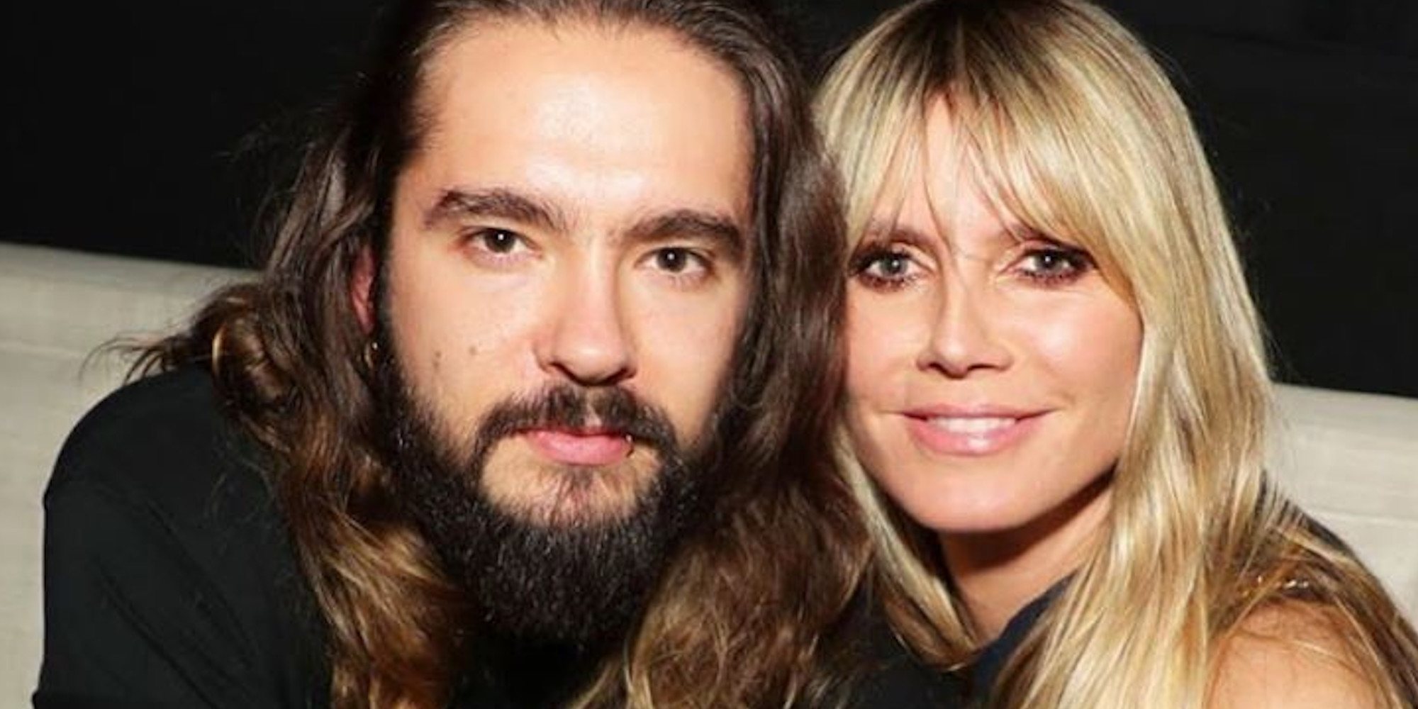 Heidi Klum y Tom Kaulitz protagonizan un beso entre cristales en su cuarentena por el Coronavirus