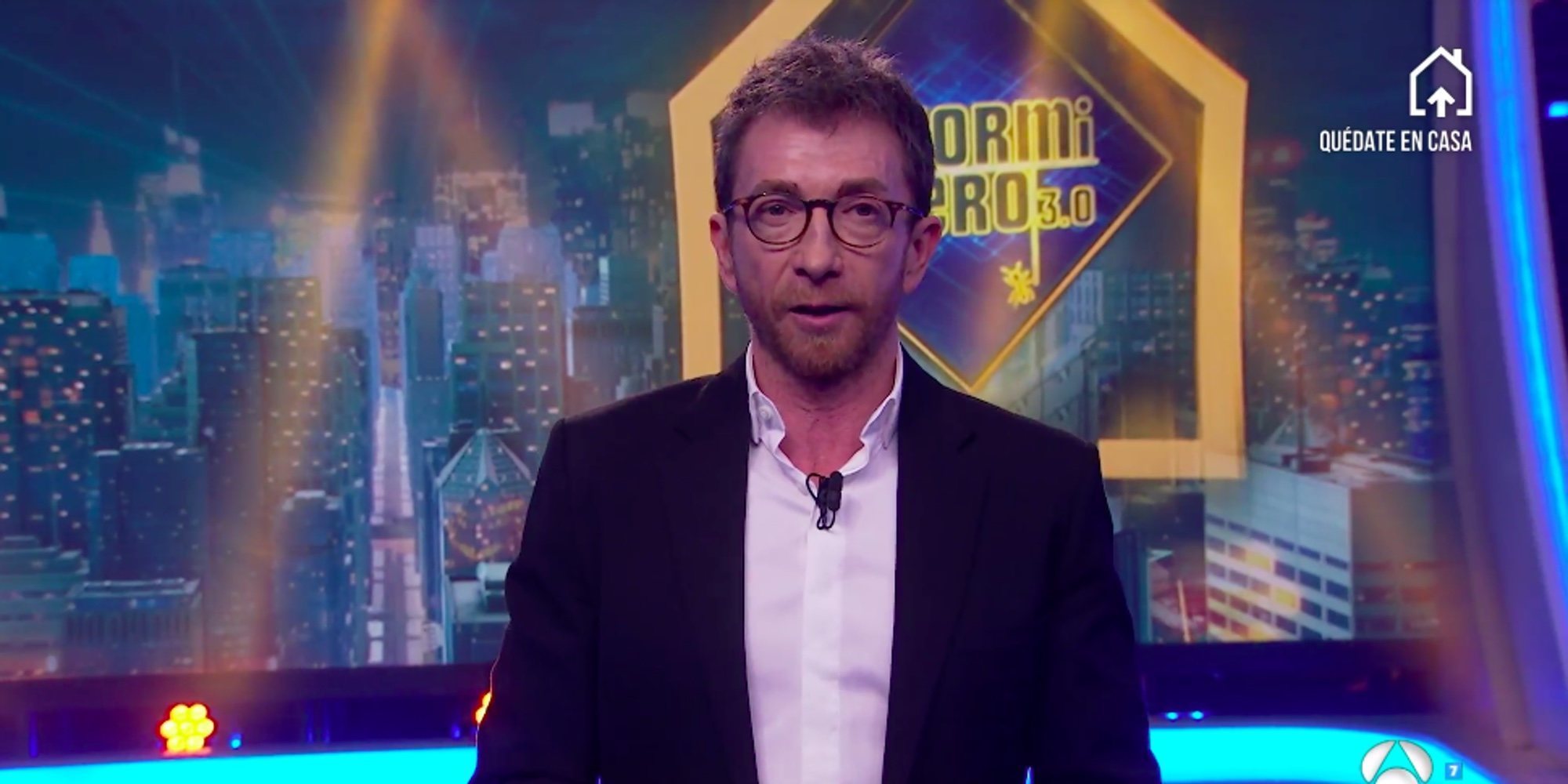 El motivador mensaje de Pablo Motos en la vuelta de 'El Hormiguero desde casa'