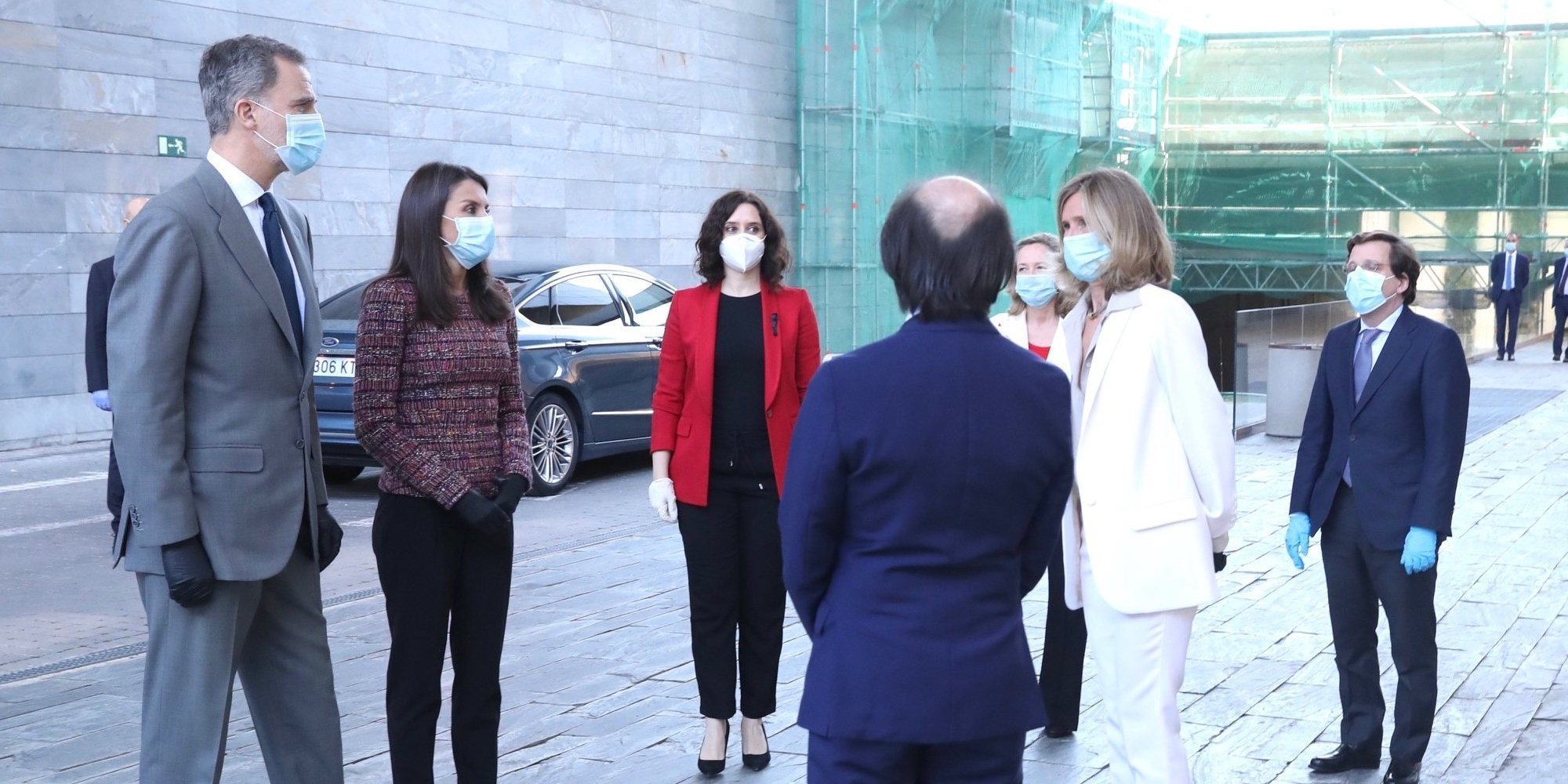 El primer acto juntos de los Reyes Felipe y Letizia tras el confinamiento por el coronavirus