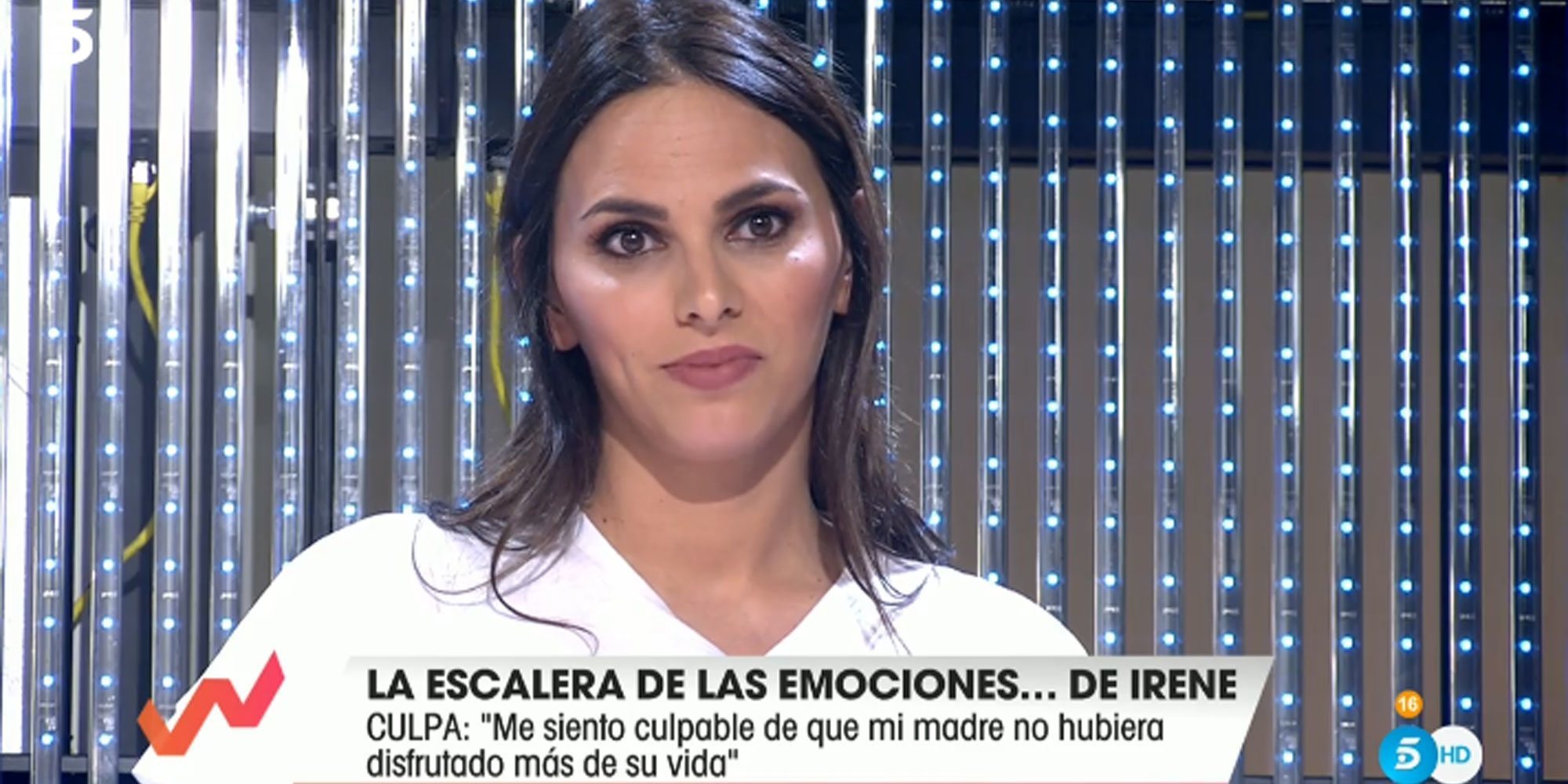 El sentimiento de culpa de Irene Rosales por su madre: "He sido egoísta. No pensé que mi madre tenía que tener su vida"