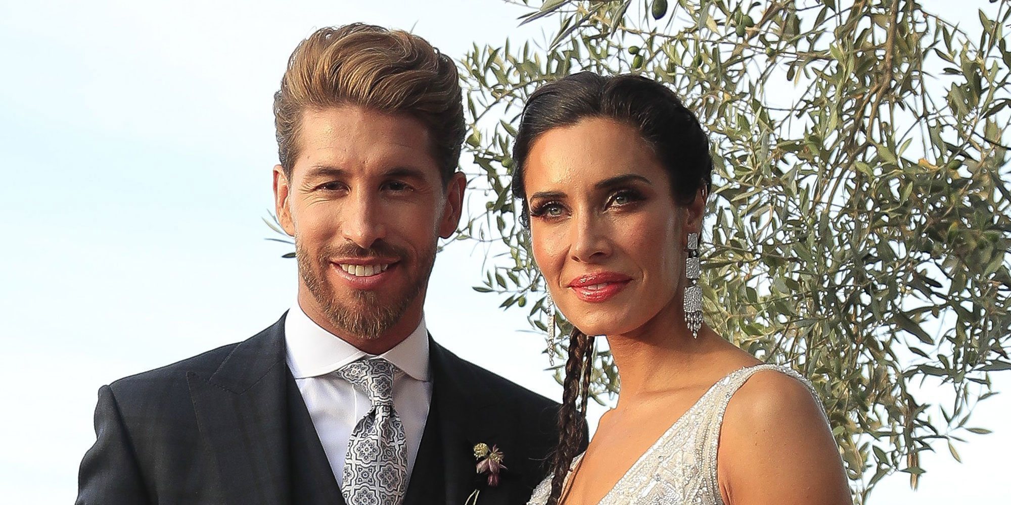 Pilar Rubio y Sergio Ramos celebran su primer aniversario enseñando fotos inéditas de su boda