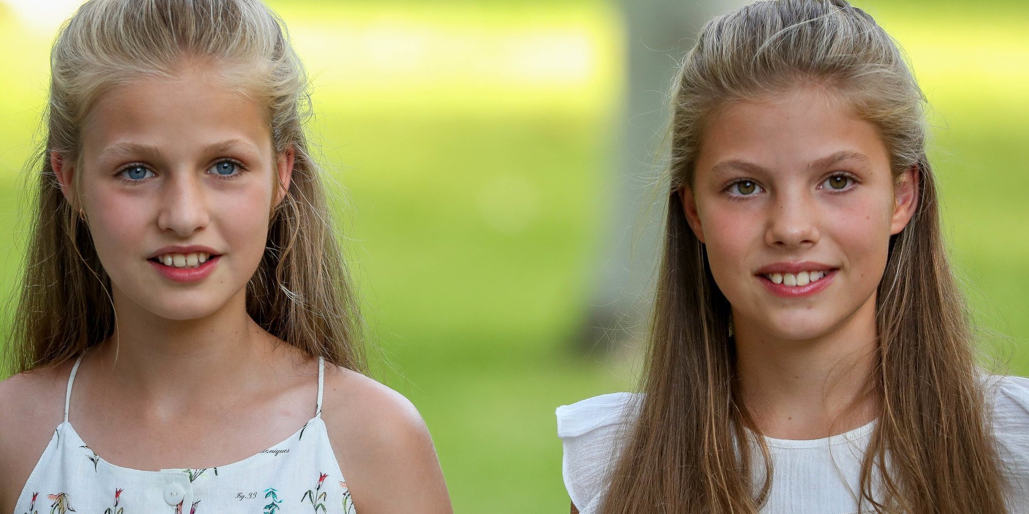 La Princesa Leonor y la Infanta Sofía salen de La Zarzuela para celebrar el sexto aniversario de reinado de Felipe VI