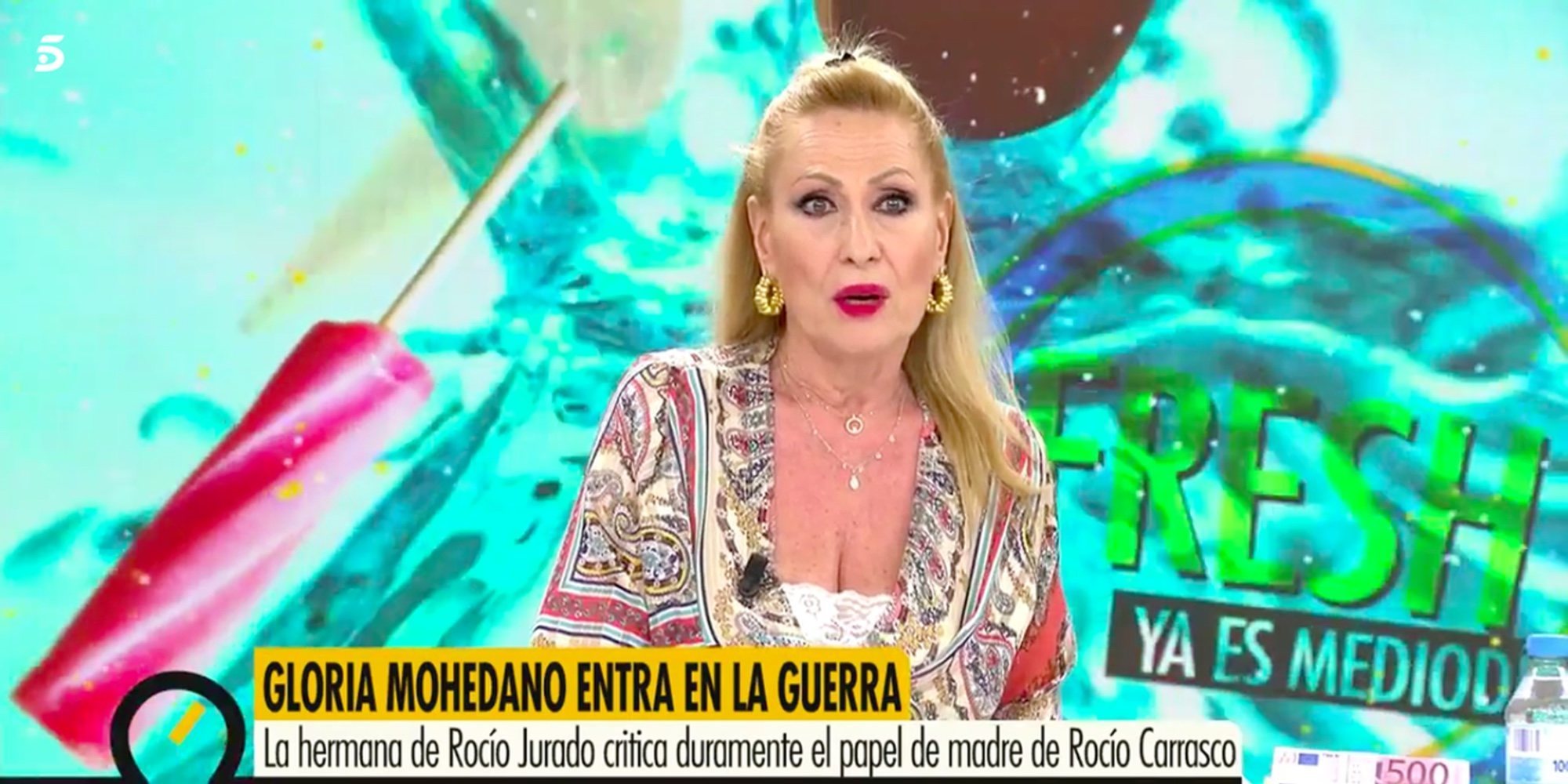 Rosa Benito pierde los papeles apoyando las palabras de Gloria Mohedano y a Rocío Flores: "El amor no se reclama"