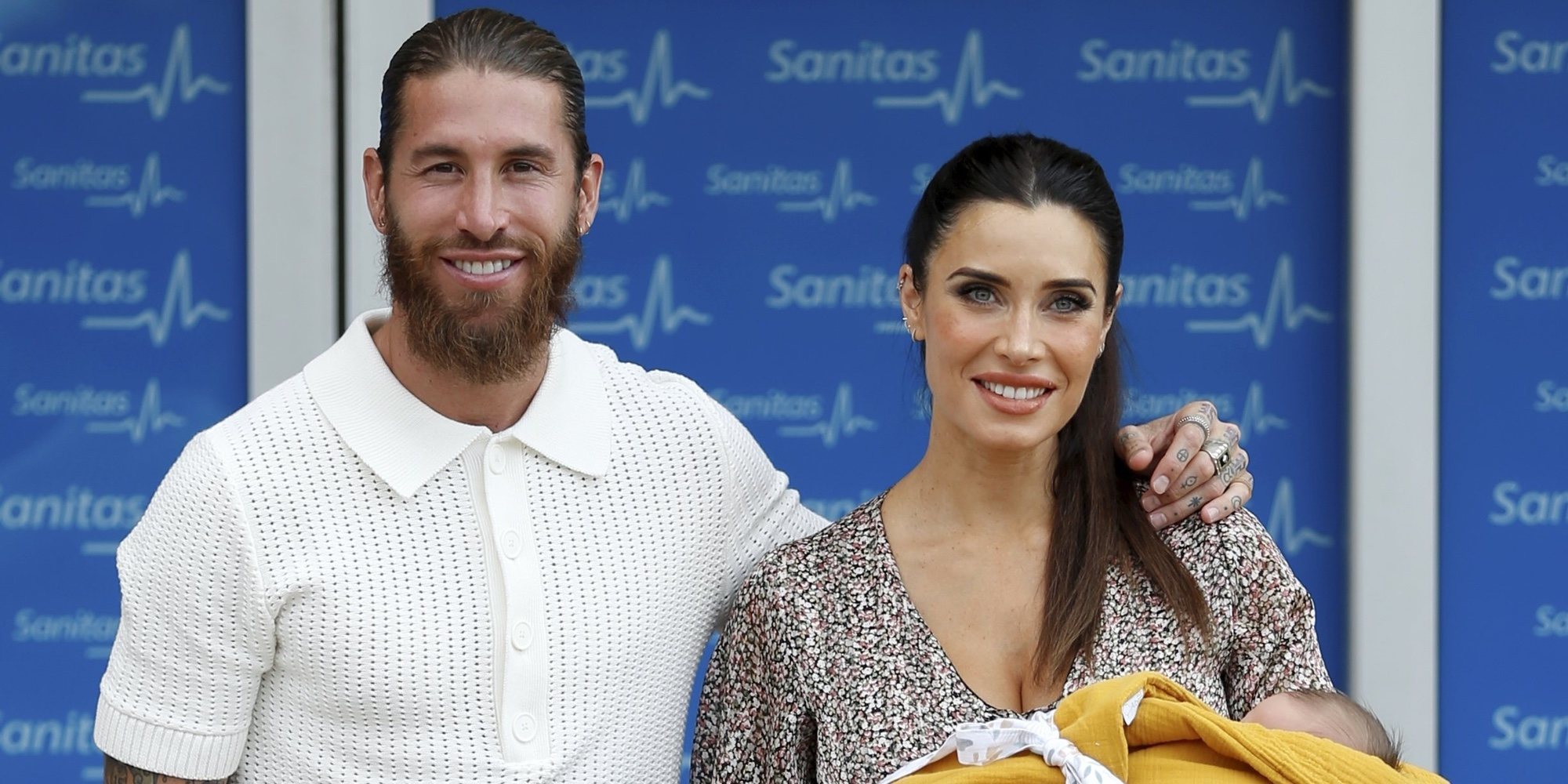 Sergio Ramos y Pilar Rubio presentan a su hijo Máximo Adriano junto a sus tres hijos mayores