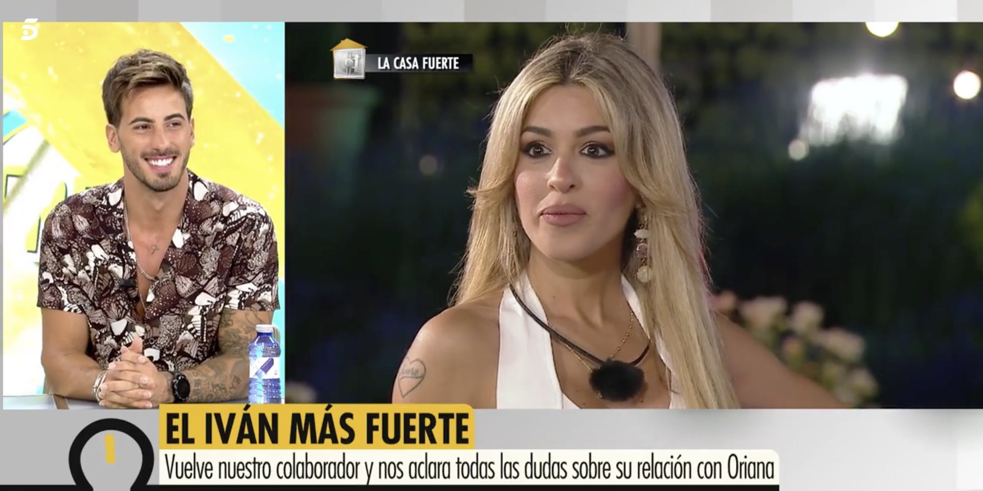 Iván González sobre su paso por 'La casa fuerte' junto a Oriana: "Me da vergüenza"