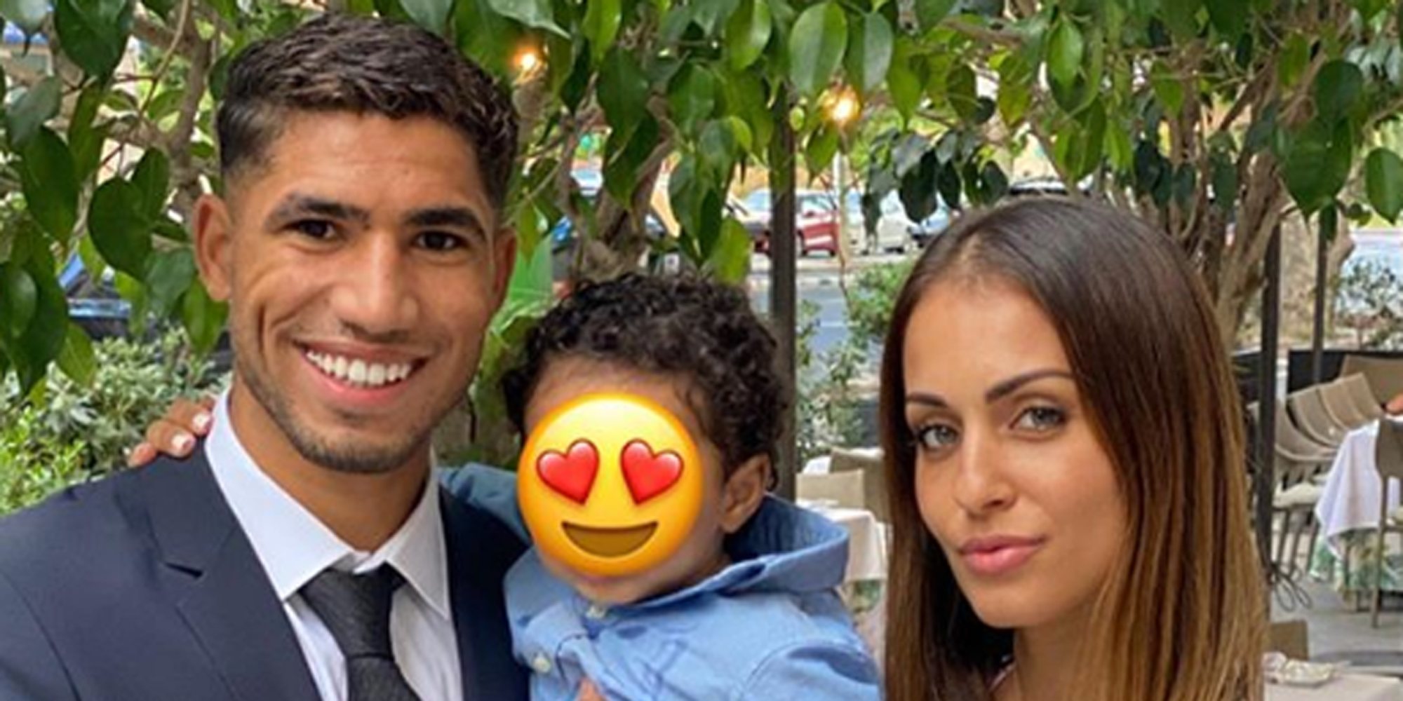 Hiba Abouk y Achraf Hakimi disfrutan de su primer verano con su hijo Amin: Amigos, playa y una boda