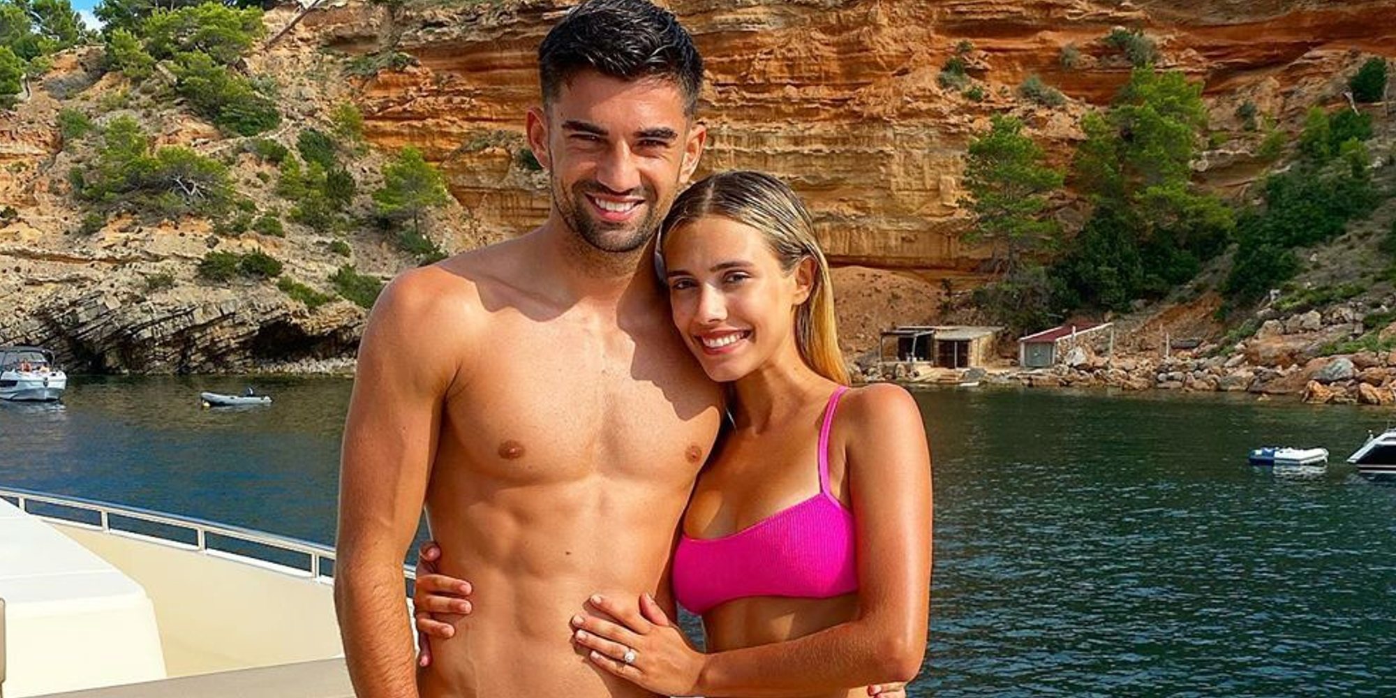 Enzo, el hijo mayor de Zidane, se compromete con su novia Karen Gonçalves