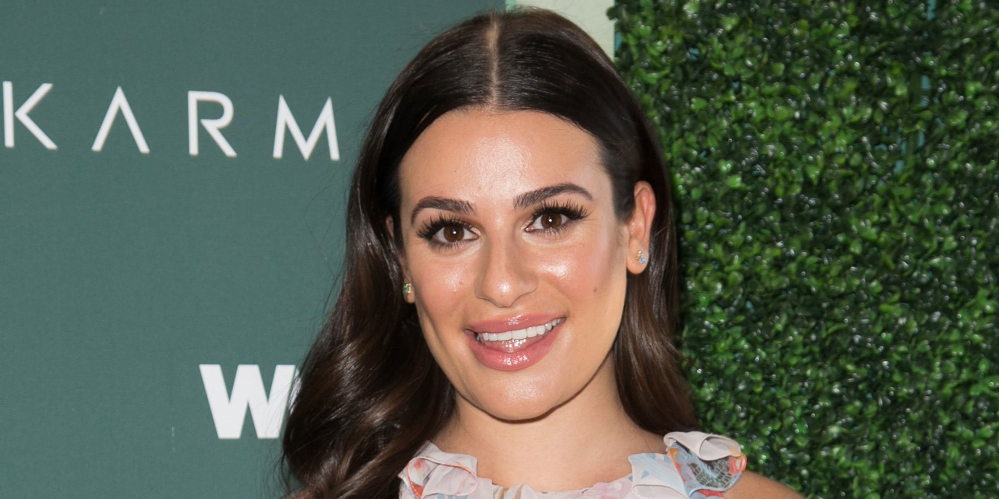 Lea Michele presenta a su primer hijo Ever Leo