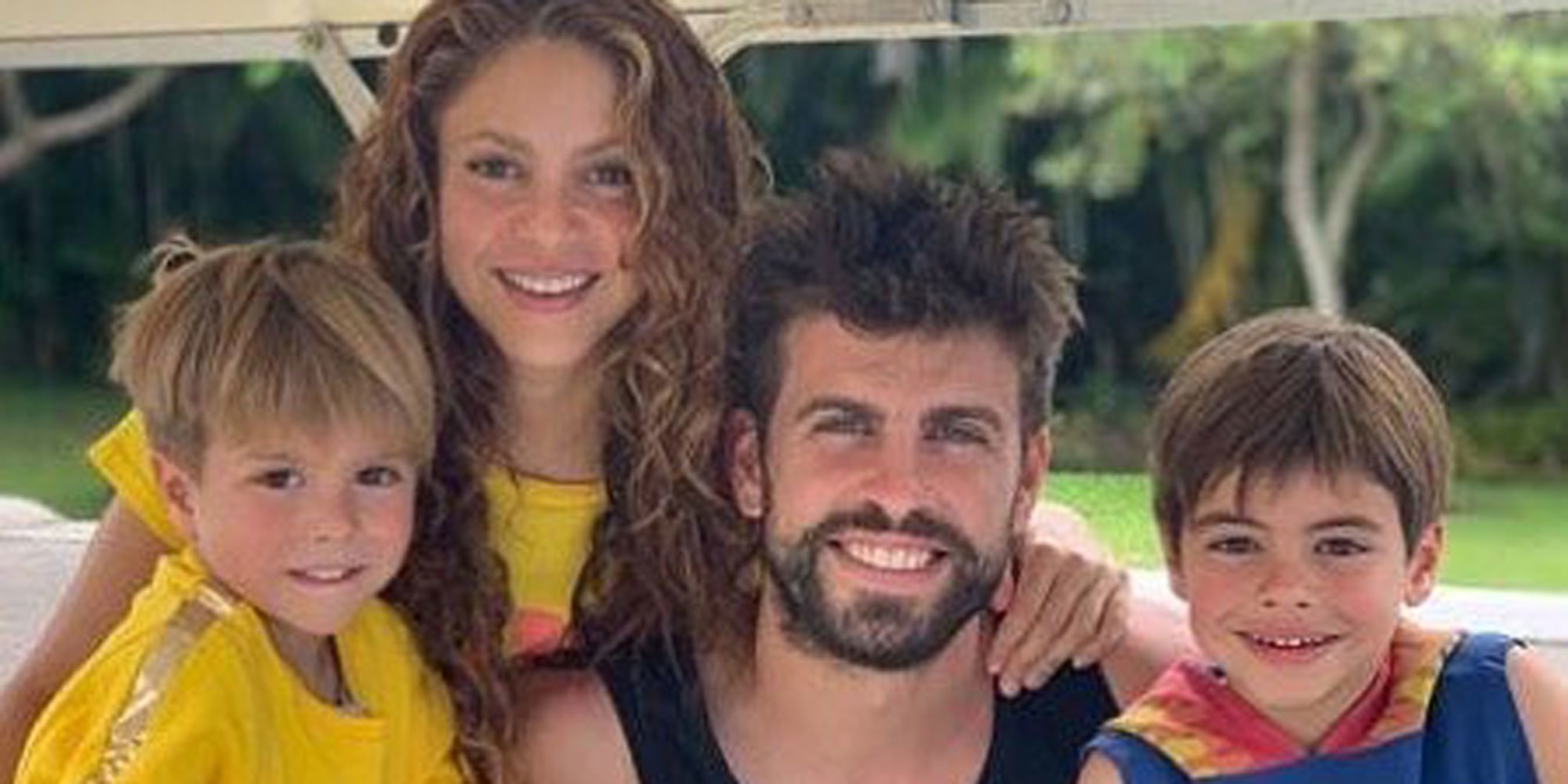 Gerard Piqué y Shakira disfrutan de unas paradisíacas vacaciones en las Maldivas junto a sus hijos Milan y Sasha