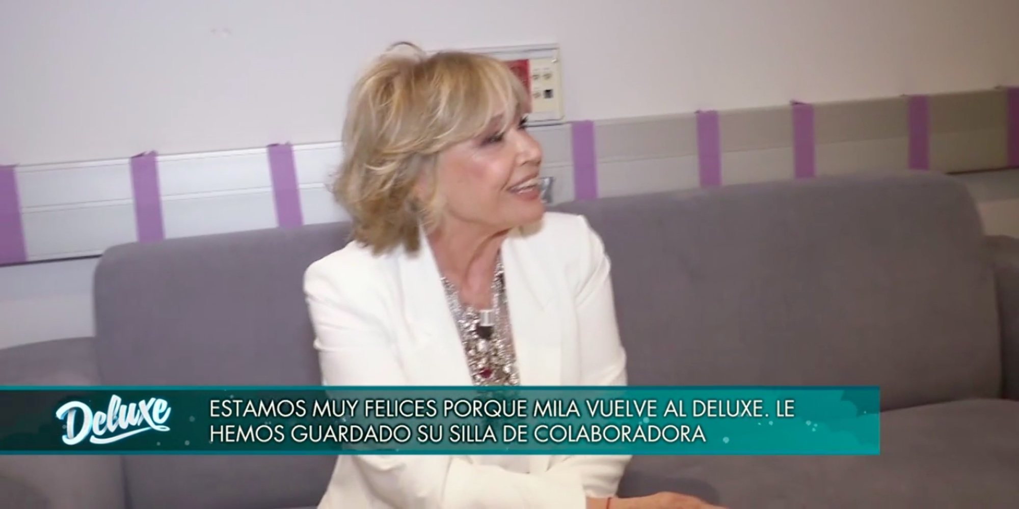 Mila Ximénez vuelve al trabajo tras irse unas semanas para luchar contra el cáncer de pulmón: "He vuelto"