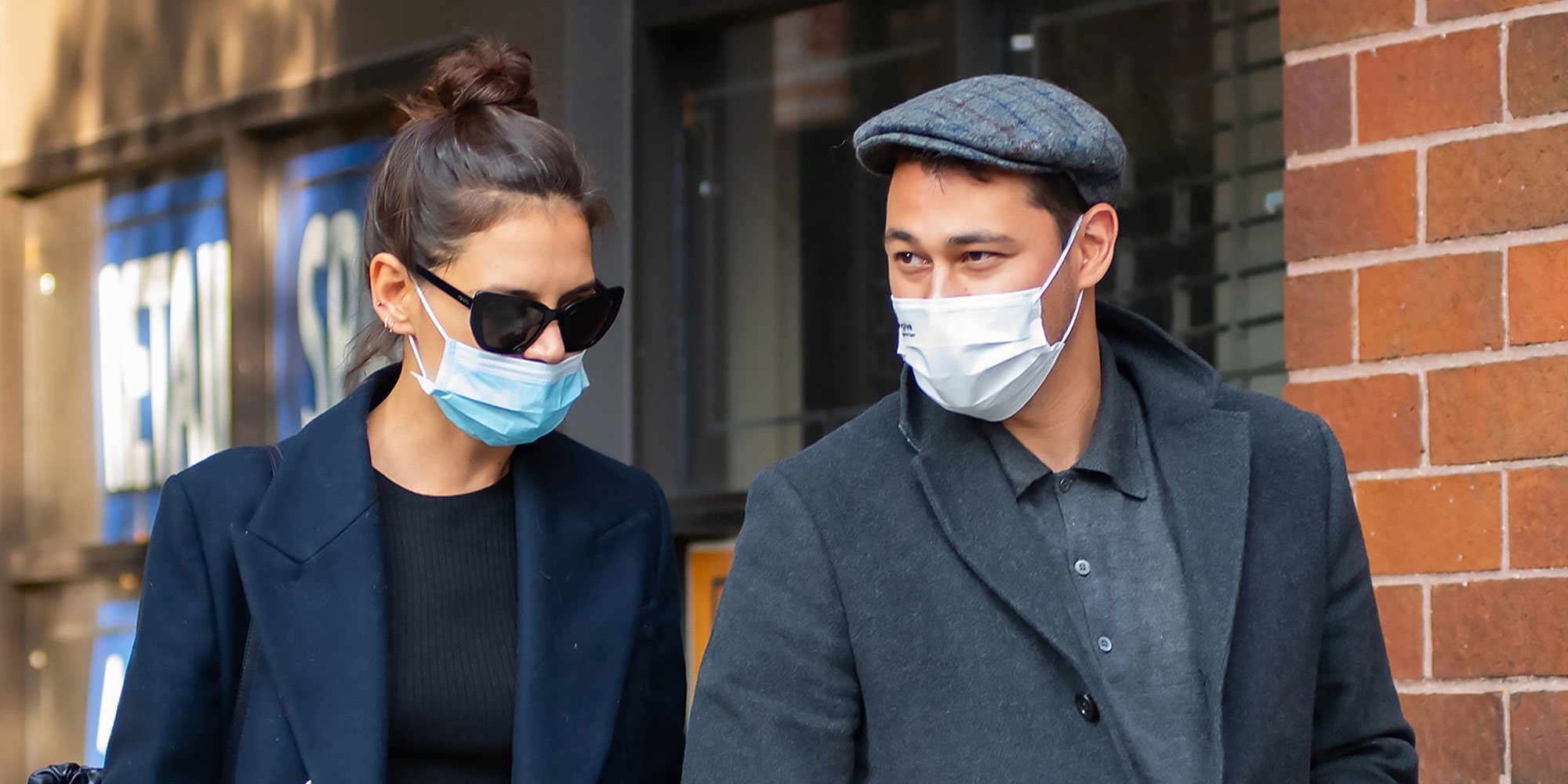 Katie Holmes se come a besos al chef Emilio Vitolo por las calles de Nueva York