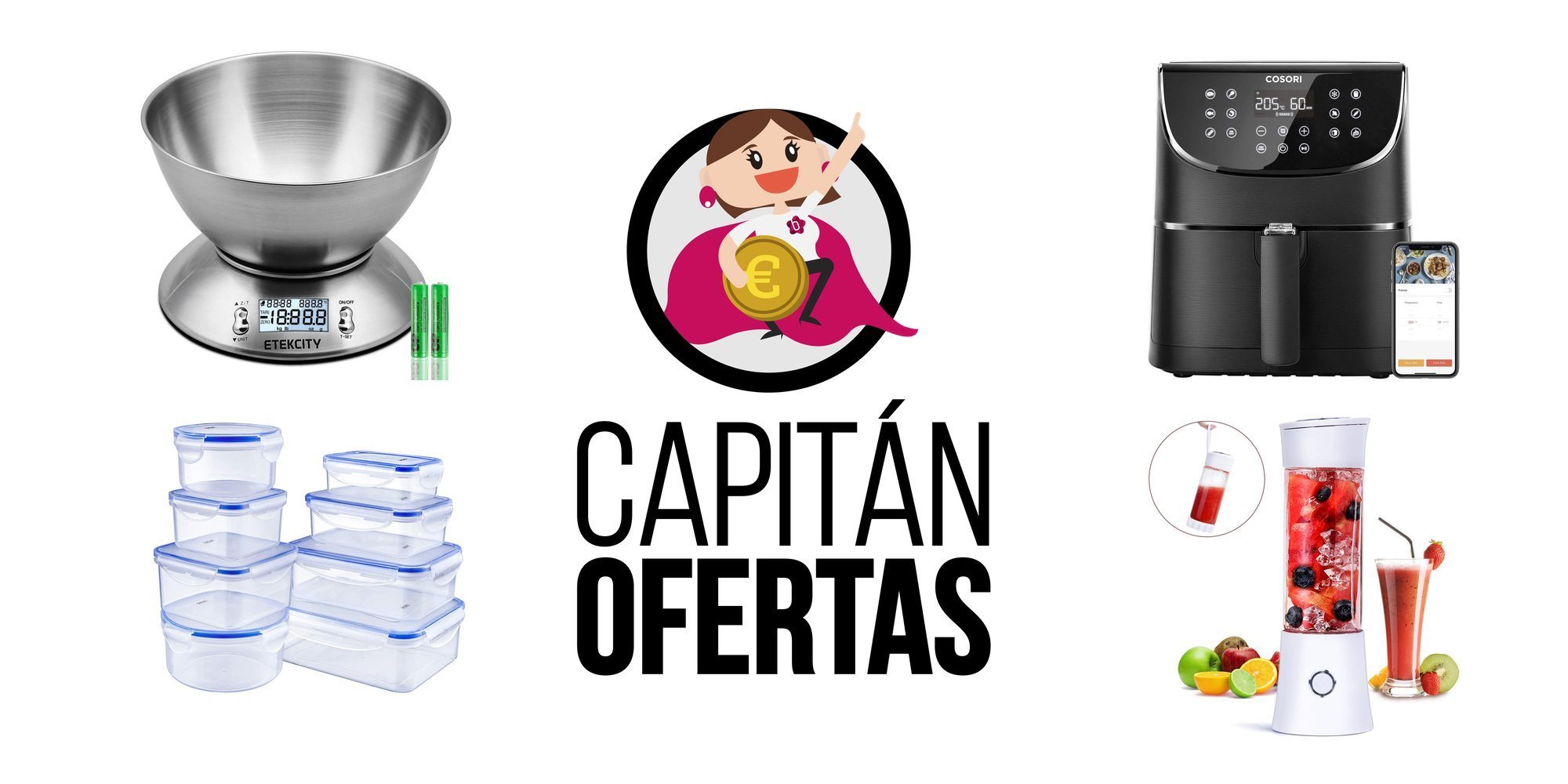 Los mejores productos para tu cocina con Capitán Ofertas