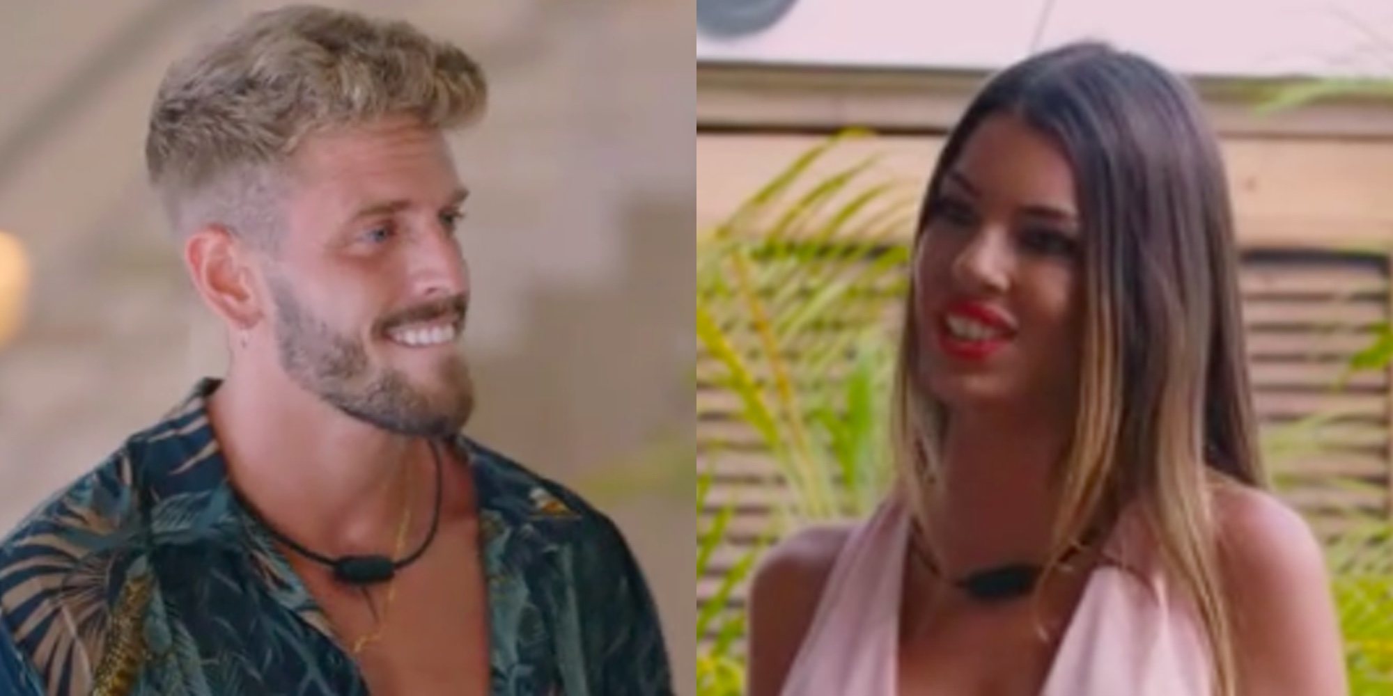 Andrea y Óscar vuelven a 'La isla de las tentaciones' con ganas de enamorarse: "¿Cuál es tu habitación?"