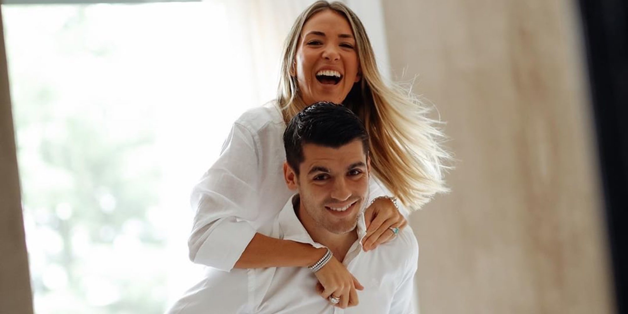 Álvaro Morata y Alice Campello se convierten en padres de su tercer hijo