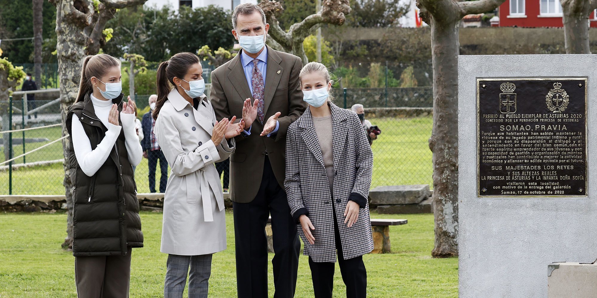 Los regalos recibidos por los Reyes Felipe y Letizia, la Princesa Leonor y la Infanta Sofía en Somao, Pueblo Ejemplar 2020