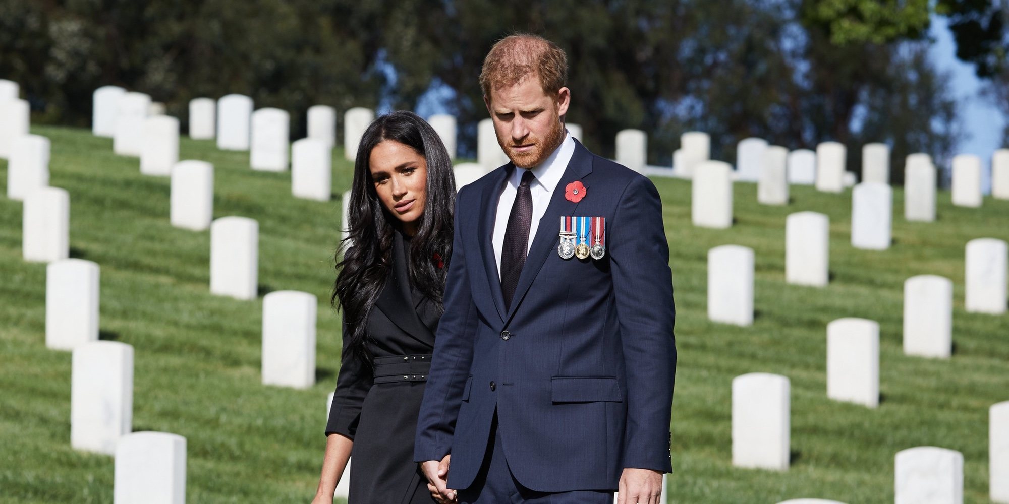 La reaparición sorpresa del Príncipe Harry y Meghan Markle por el Día del Recuerdo 2020