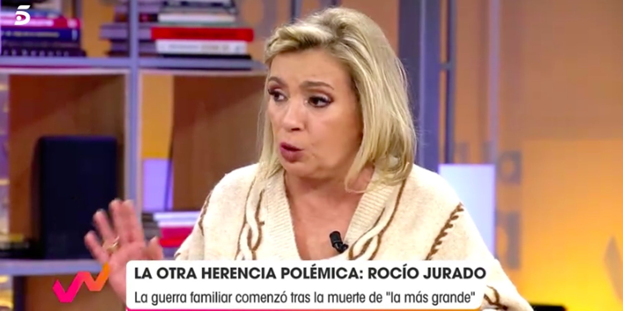 El reencuentro de Jorge Javier Vázquez y Carmen Borrego tras su pelea con las Campos