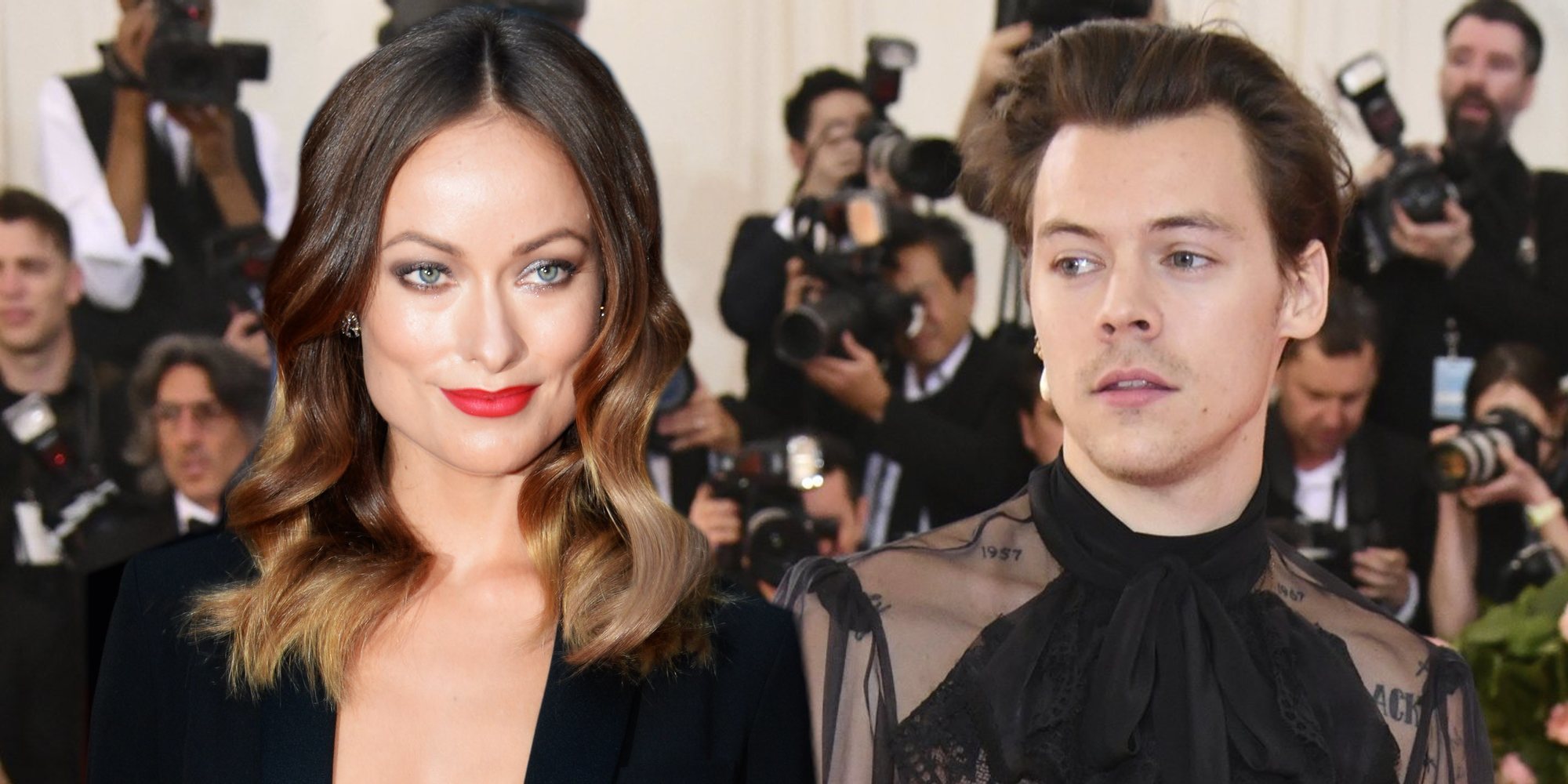 Harry Styles y Olivia Wilde, pareja sorpresa: Acudieron de la mano a una íntima boda