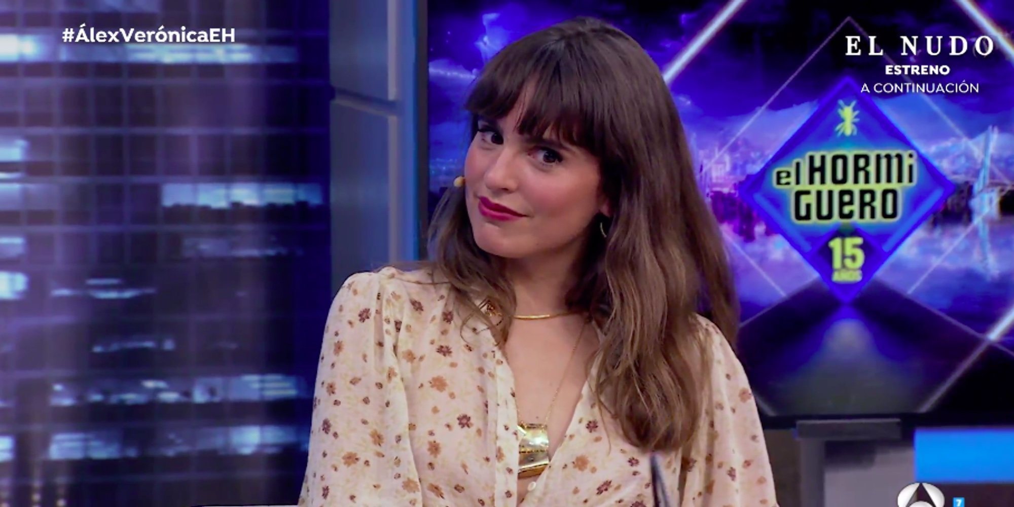 Verónica Echegui confiesa en 'El hormiguero' que casi prende fuego a su casa dos veces