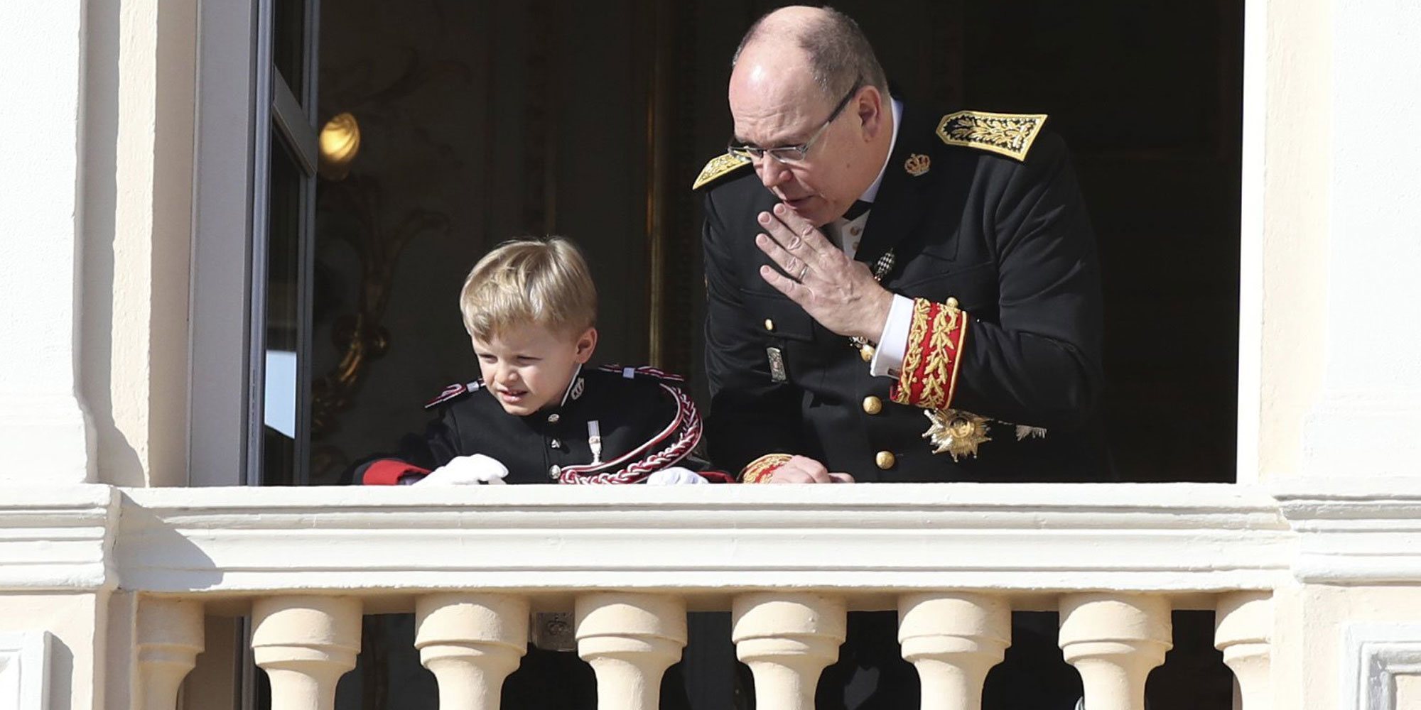 El día en el que Alberto de Mónaco se emocionó con un gesto de su hijo Jacques de Mónaco