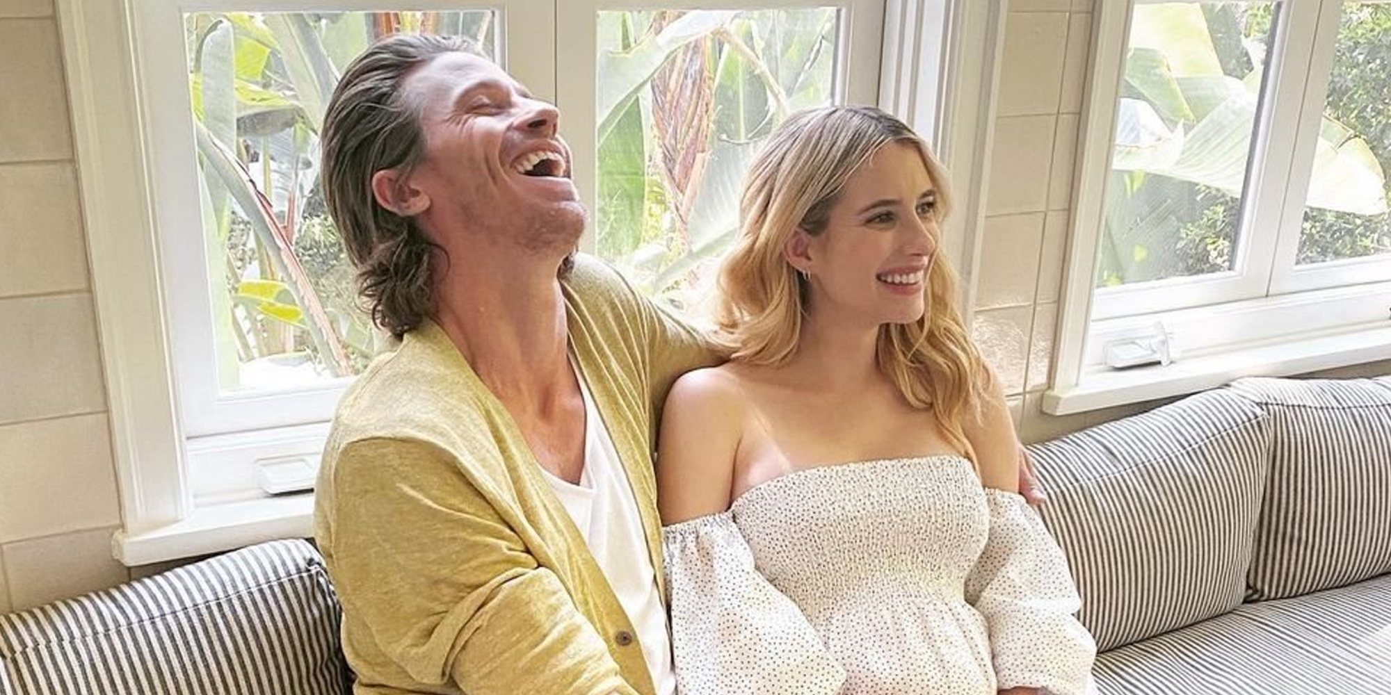 Emma Roberts enseña la carita de su hijo Rhodes Robert