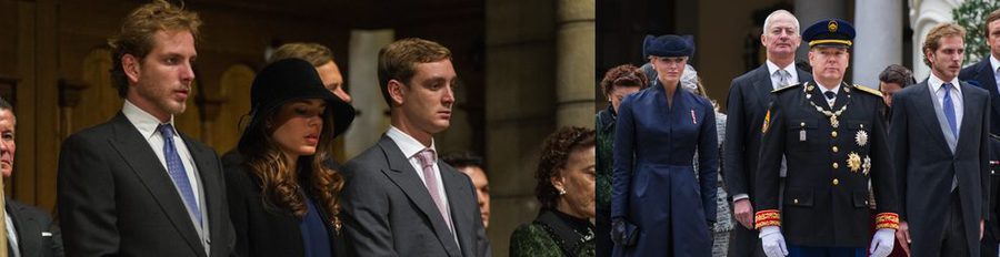 Andrea, Carlota y Pierre Casiraghi acaparan todo el protagonismo en el Día Nacional de Mónaco 2012