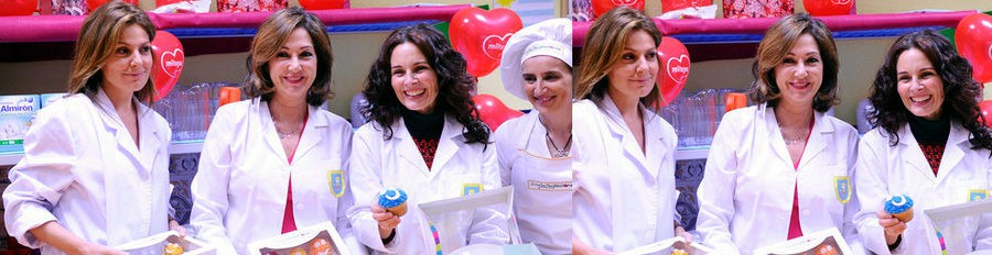 Ana Rosa Quintana y Silvia Marsó celebran el Día Internacional del Niño trabajando en un comedor social