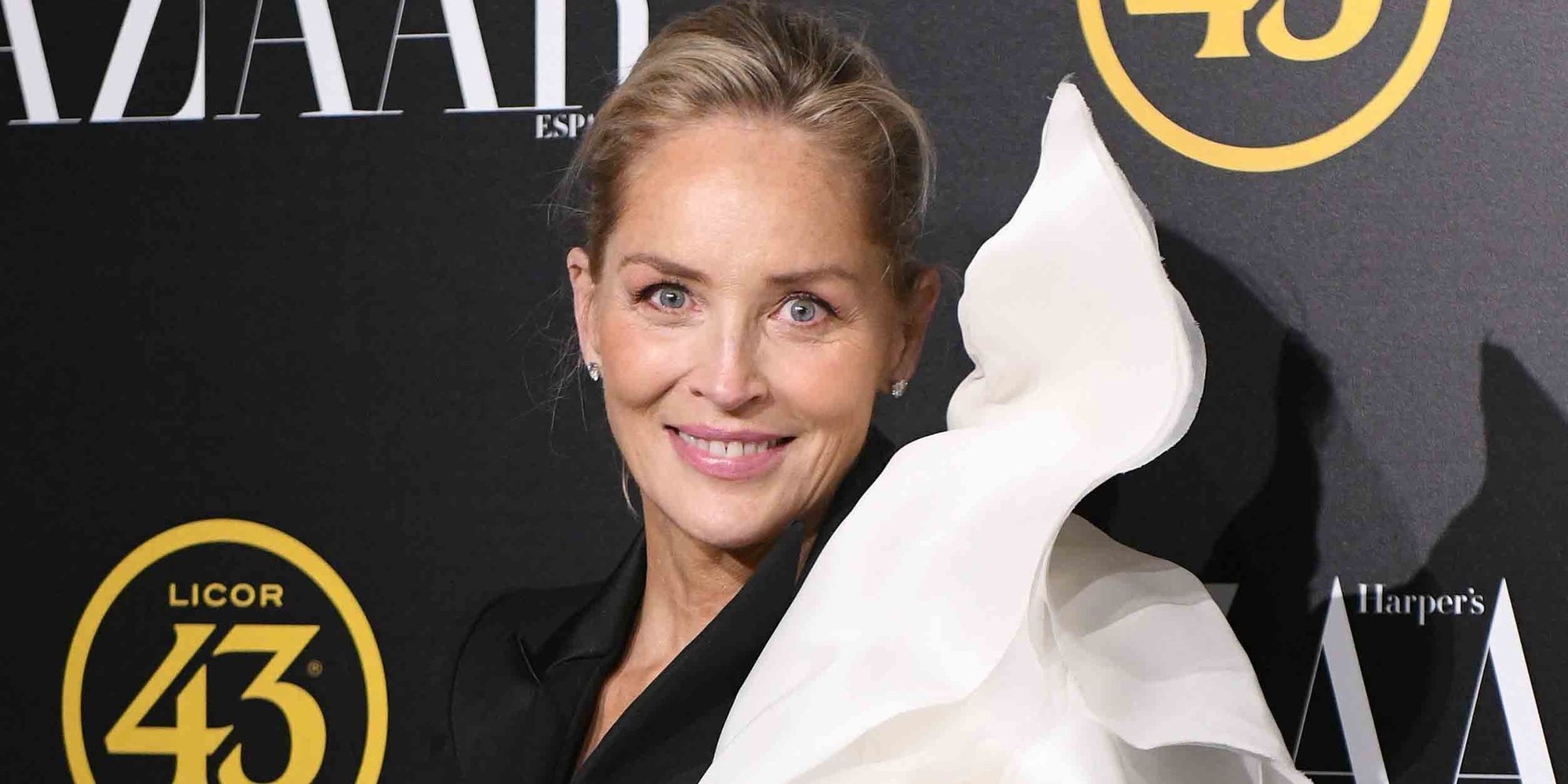 Sharon Stone recibe la primera dosis de la vacuna contra el coronavirus