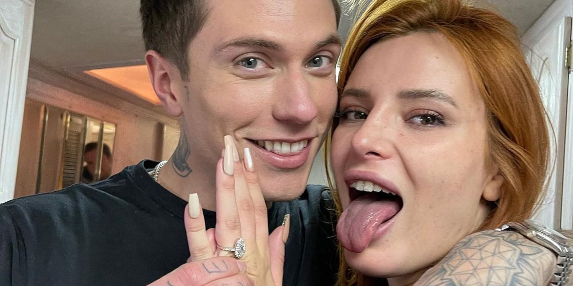 Bella Thorne anuncia su compromiso con Benjamin Mascolo