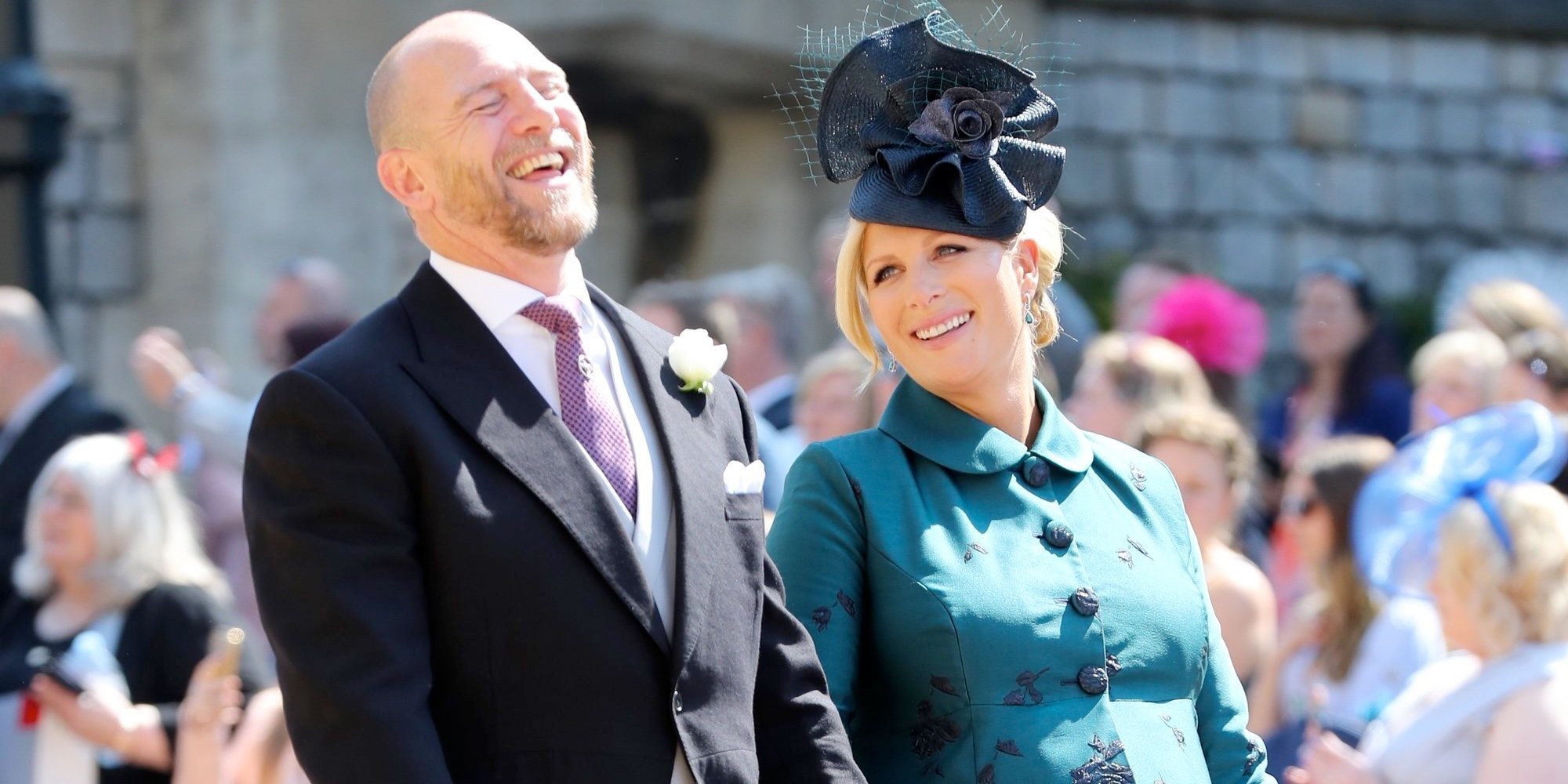 Zara Phillips y Mike Tindall, padres de su tercer hijo