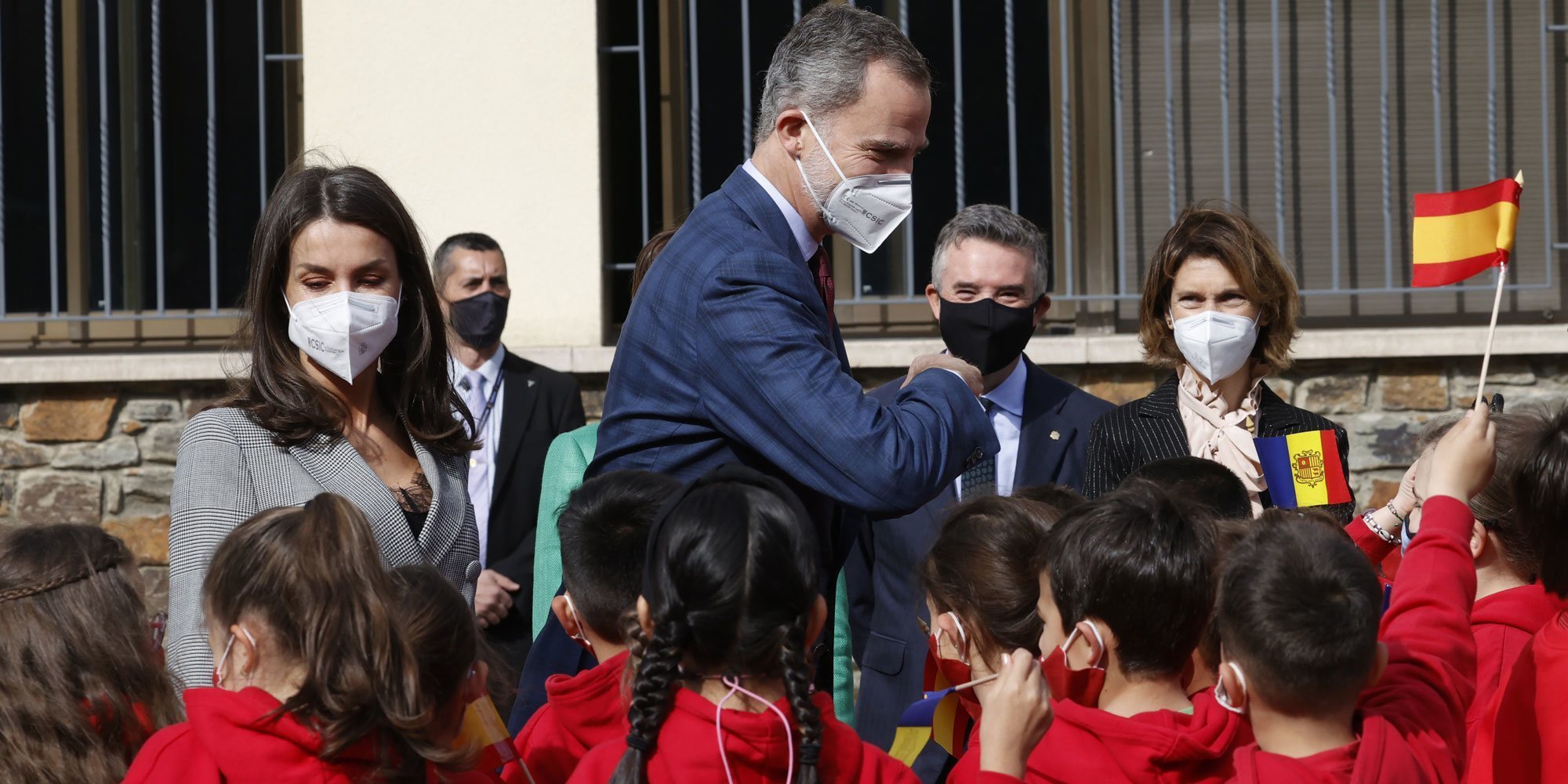 El momento más relajado de los Reyes Felipe y Letizia en su Viaje de Estado a Andorra